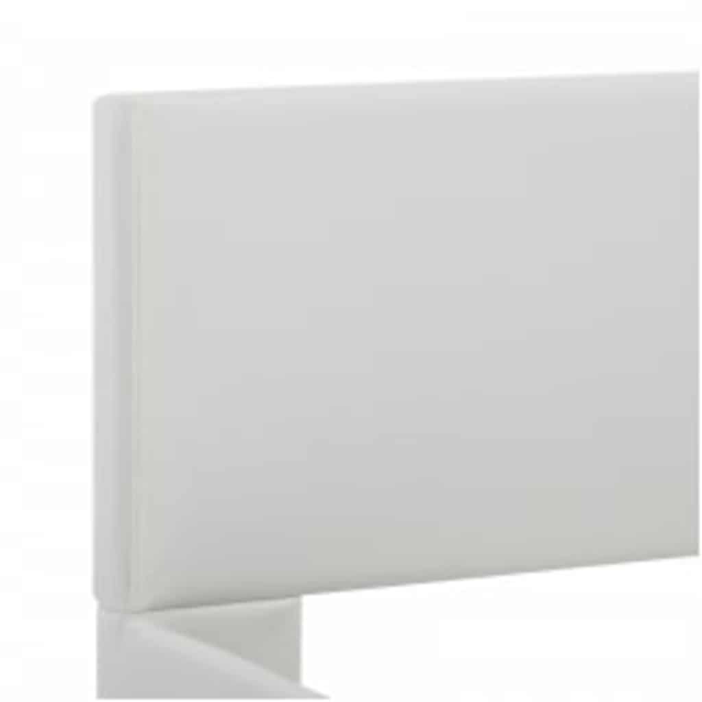 Giroletto con LED Bianco in Similpelle 100x200 cm | homemem39