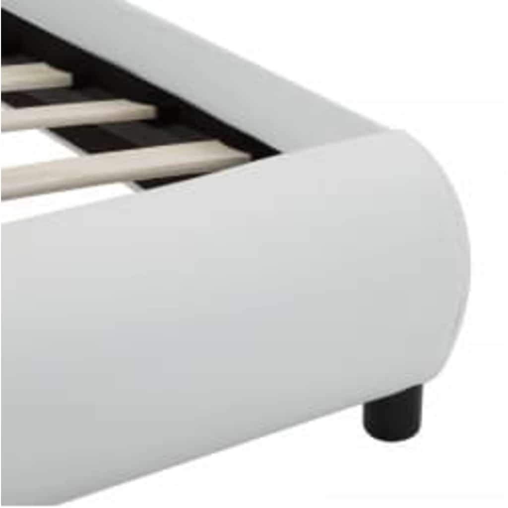 Giroletto con LED Bianco in Similpelle 100x200 cm | homemem39