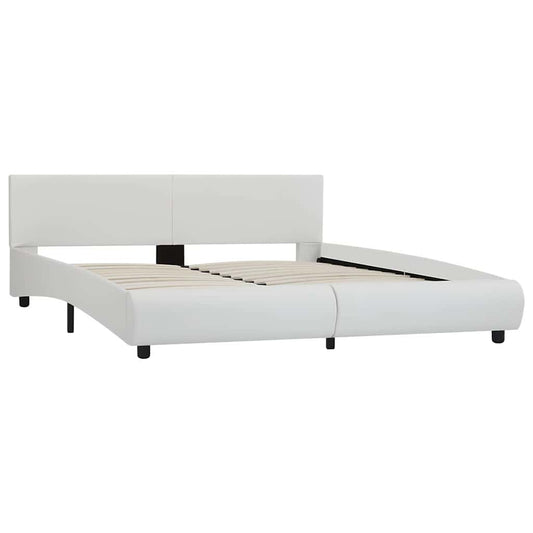 Giroletto con LED Bianco in Similpelle 160x200 cm