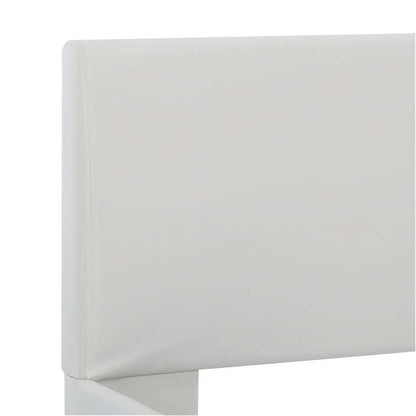 Giroletto con LED Bianco in Similpelle 160x200 cm | homemem39