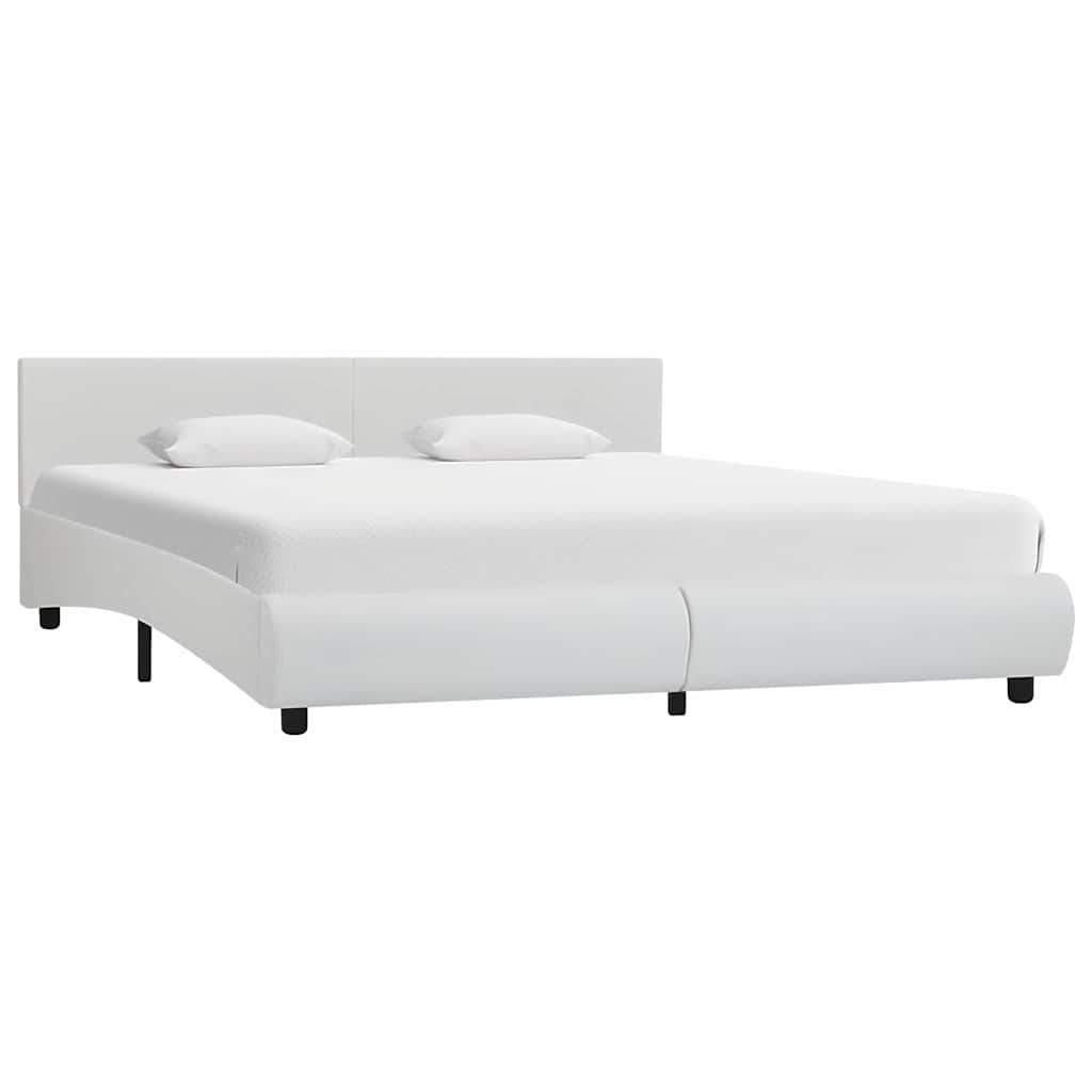 Giroletto con LED senza Materasso Bianco 180x200 cm