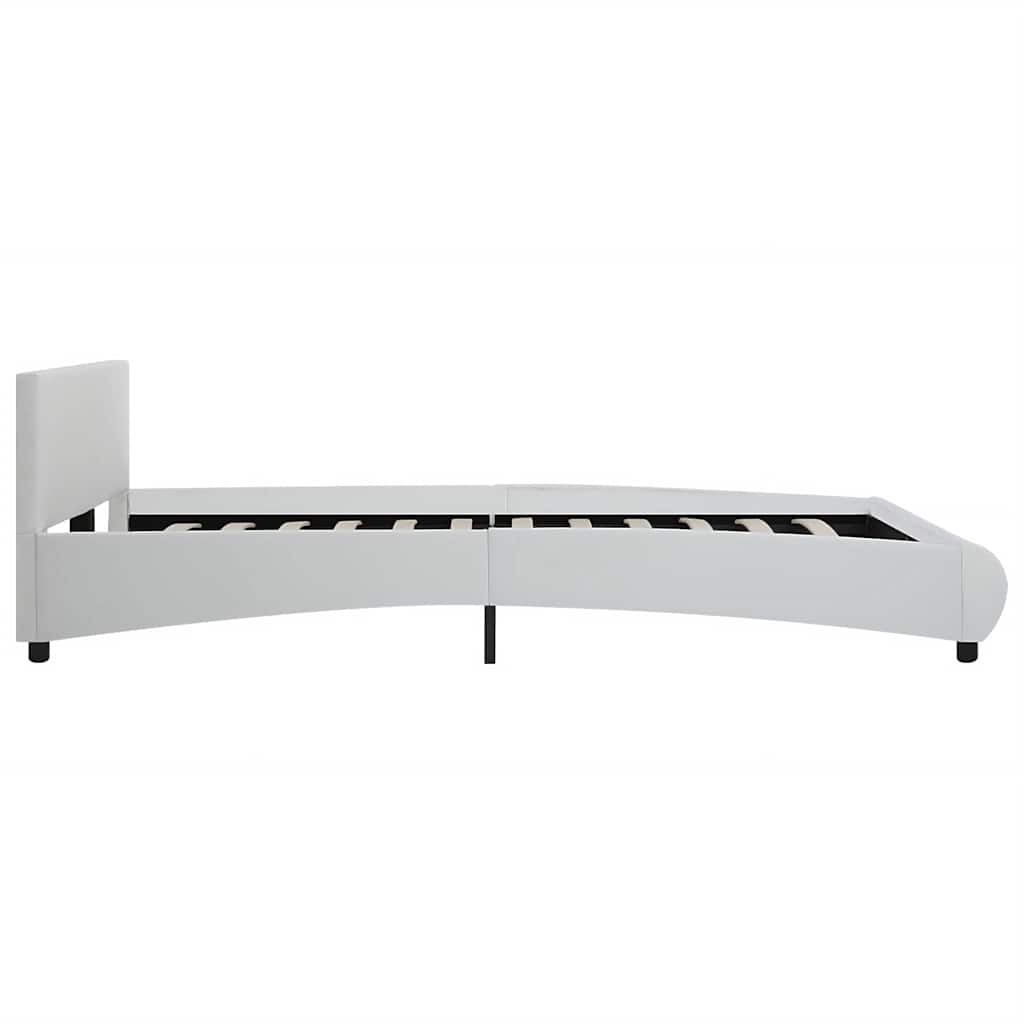 Giroletto con LED senza Materasso Bianco 180x200 cm
