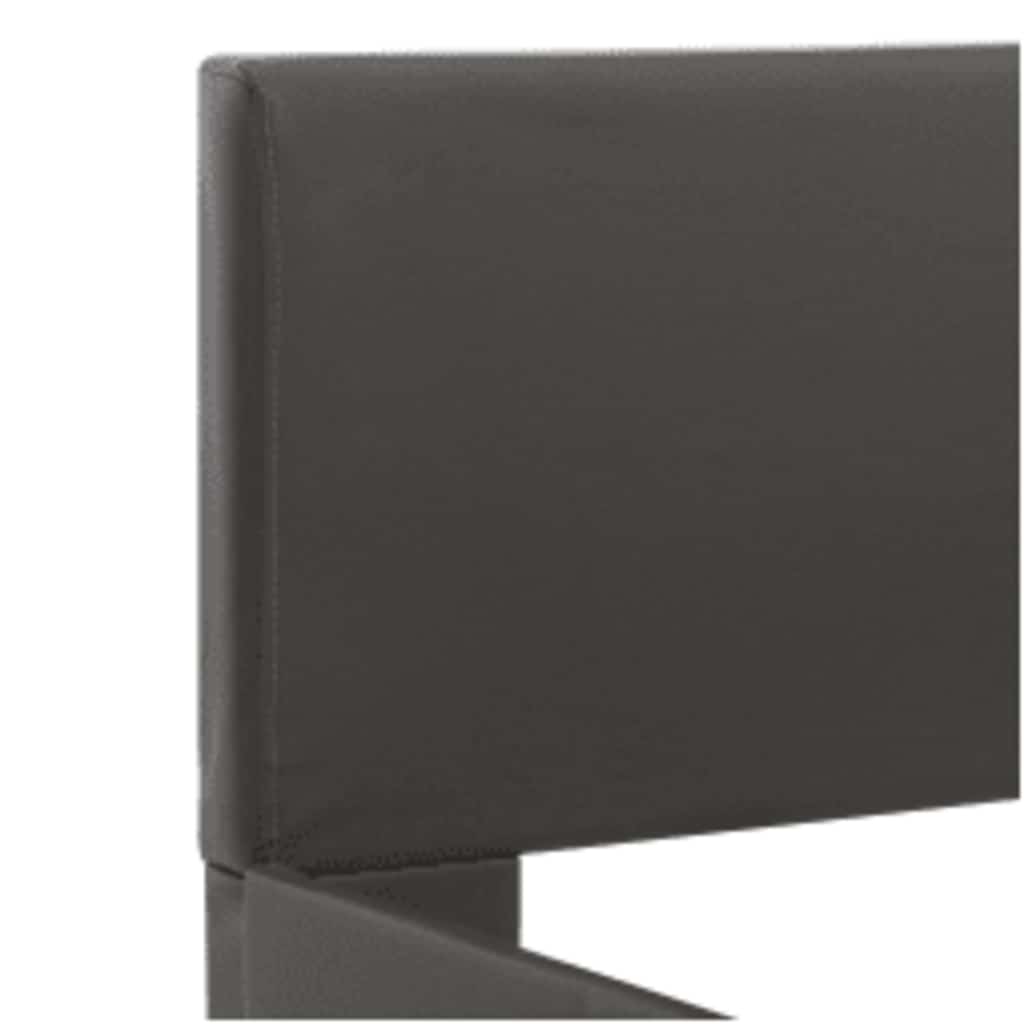 Giroletto con LED senza Materasso Grigio in Similpelle 90x200cm | homemem39