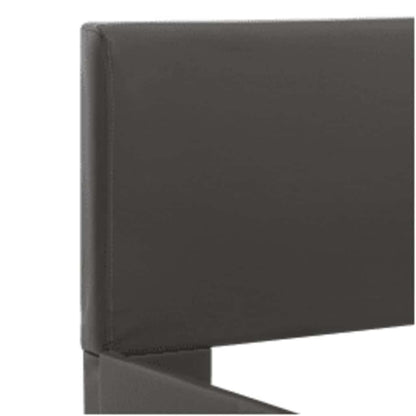 Giroletto con LED senza Materasso Grigio in Similpelle 90x200cm | homemem39