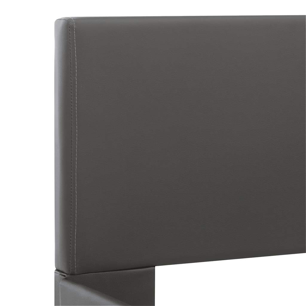 Giroletto con LED Grigio in Similpelle 120x200 cm | homemem39