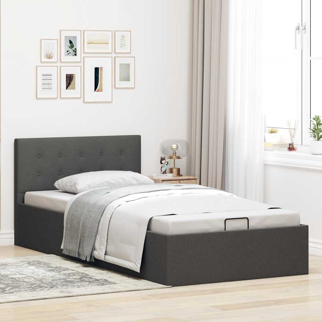 Giroletto Idraulico Contenitore Grigio Scuro Tessuto 90x200cm