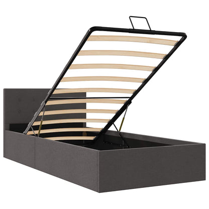 Giroletto Idraulico Contenitore Grigio Scuro Tessuto 90x200cm - homemem39