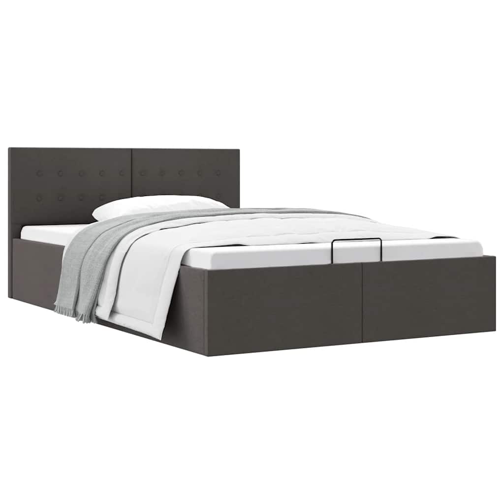 Giroletto Idraulico Contenitore Grigio Scuro Tessuto 140x200cm | homemem39