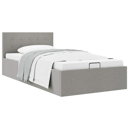 Giroletto Idraulico Contenitore Grigio Chiaro Tessuto 90x200cm