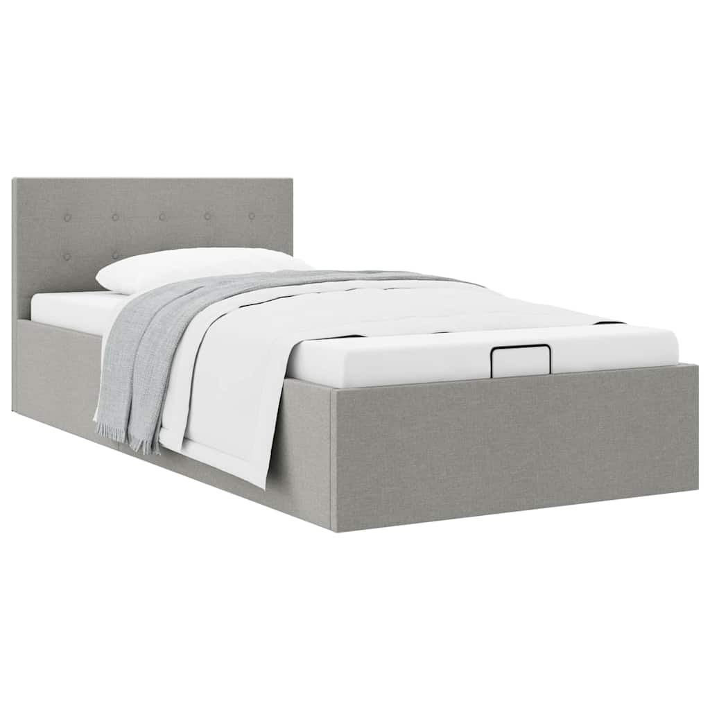 Giroletto Idraulico Contenitore Grigio Chiaro Tessuto 90x200cm