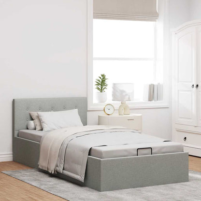Giroletto Idraulico Contenitore Grigio Chiaro Tessuto 90x200cm