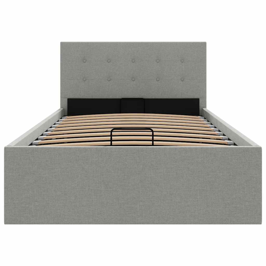 Giroletto Idraulico Contenitore Grigio Chiaro Tessuto 90x200cm | homemem39
