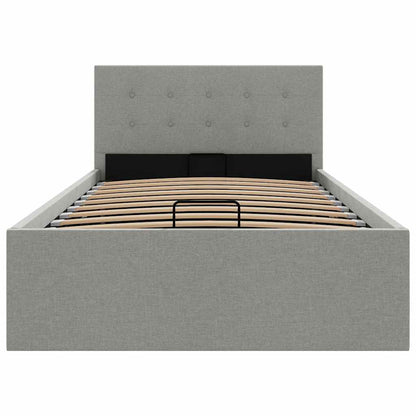 Giroletto Idraulico Contenitore Grigio Chiaro Tessuto 90x200cm