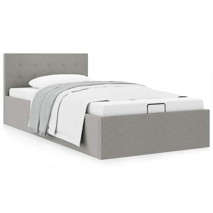 Giroletto Idraulico Contenitore Grigio Chiaro Tessuto 90x200cm | homemem39