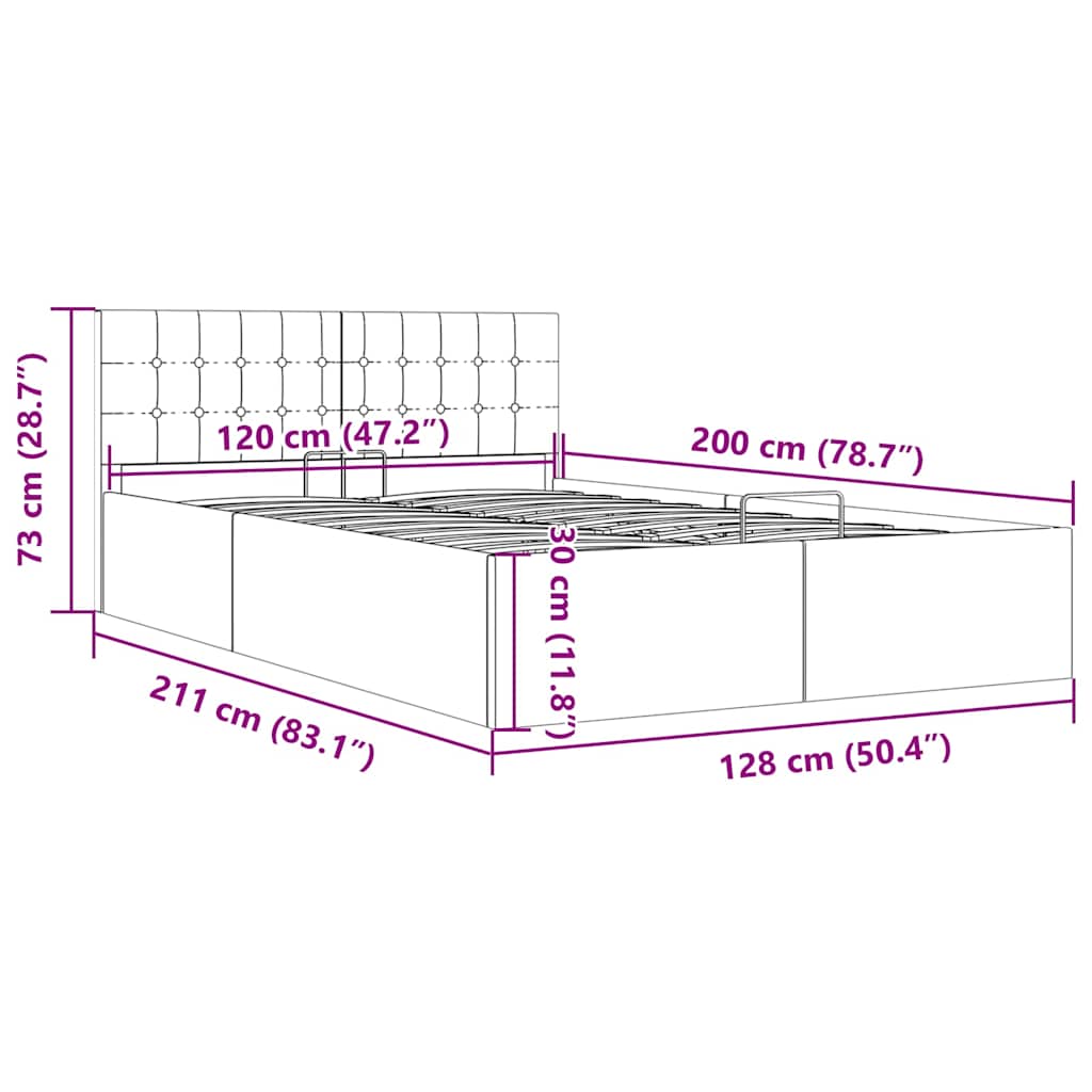Giroletto Idraulico Contenitore Grigio Chiaro Tessuto 120x200cm