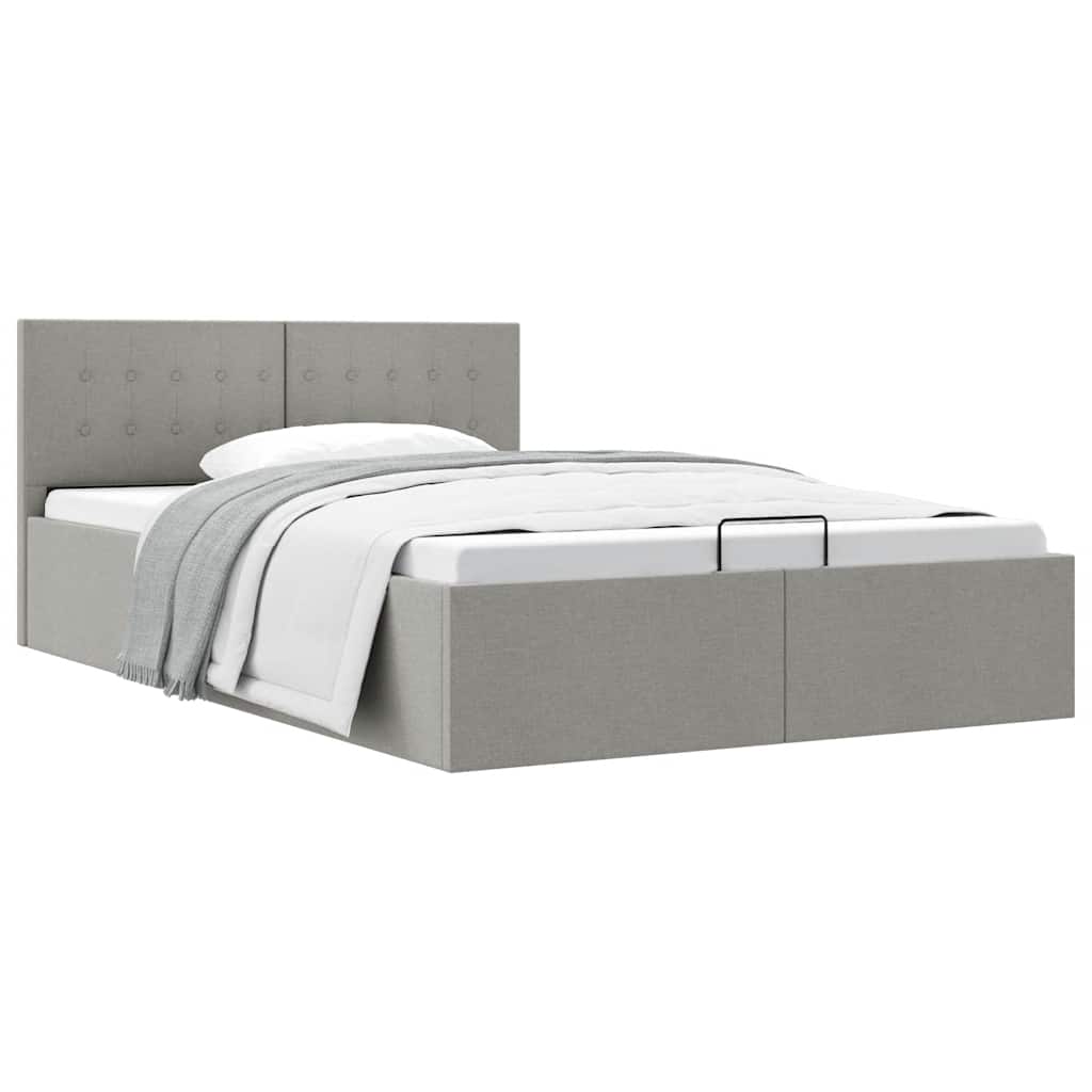 Giroletto Idraulico Contenitore Grigio Chiaro Tessuto 140x200cm | homemem39