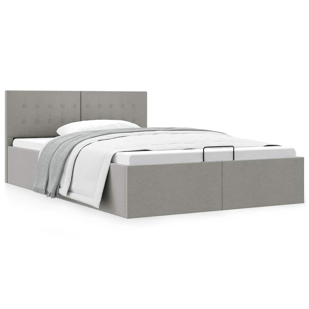 Giroletto Idraulico Contenitore Grigio Chiaro Tessuto 140x200cm | homemem39
