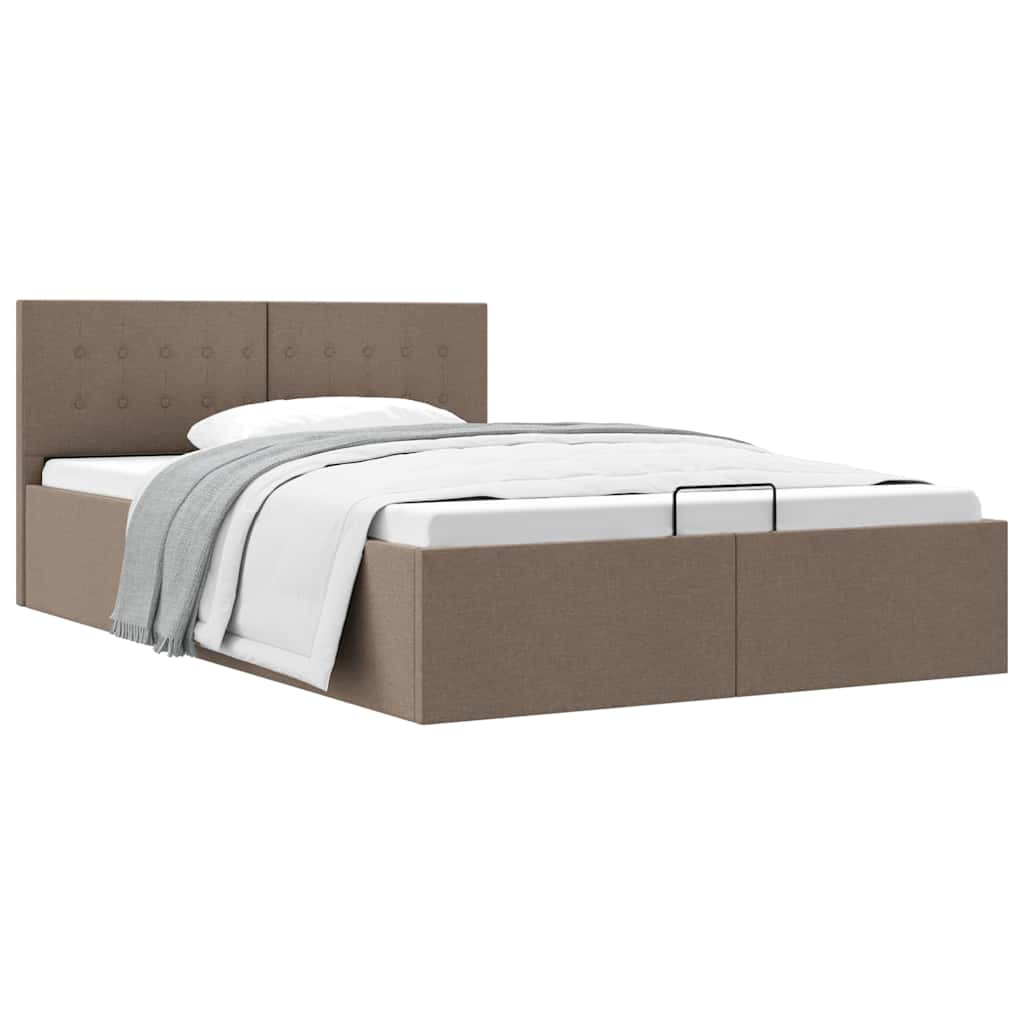 Giroletto con Contenitore Grigio Talpa in Tessuto 120x200 cm