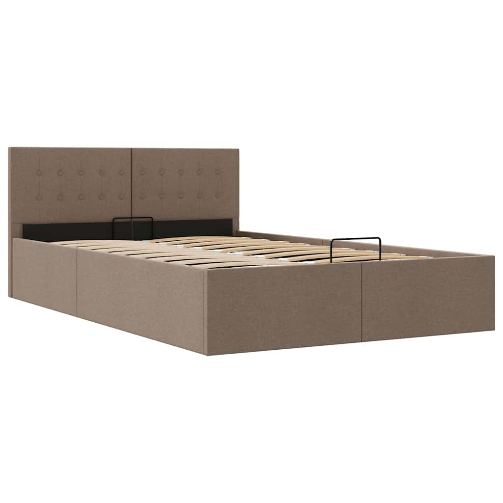 Giroletto con Contenitore Grigio Talpa in Tessuto 120x200 cm | homemem39