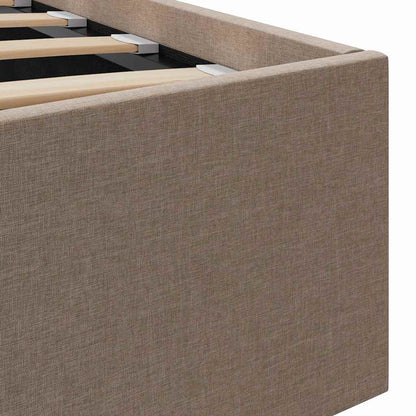 Giroletto con Contenitore Grigio Talpa in Tessuto 120x200 cm | homemem39