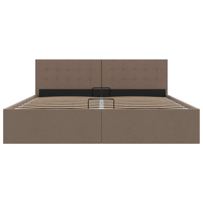 Giroletto con Contenitore Grigio Talpa in Tessuto 180x200 cm | homemem39