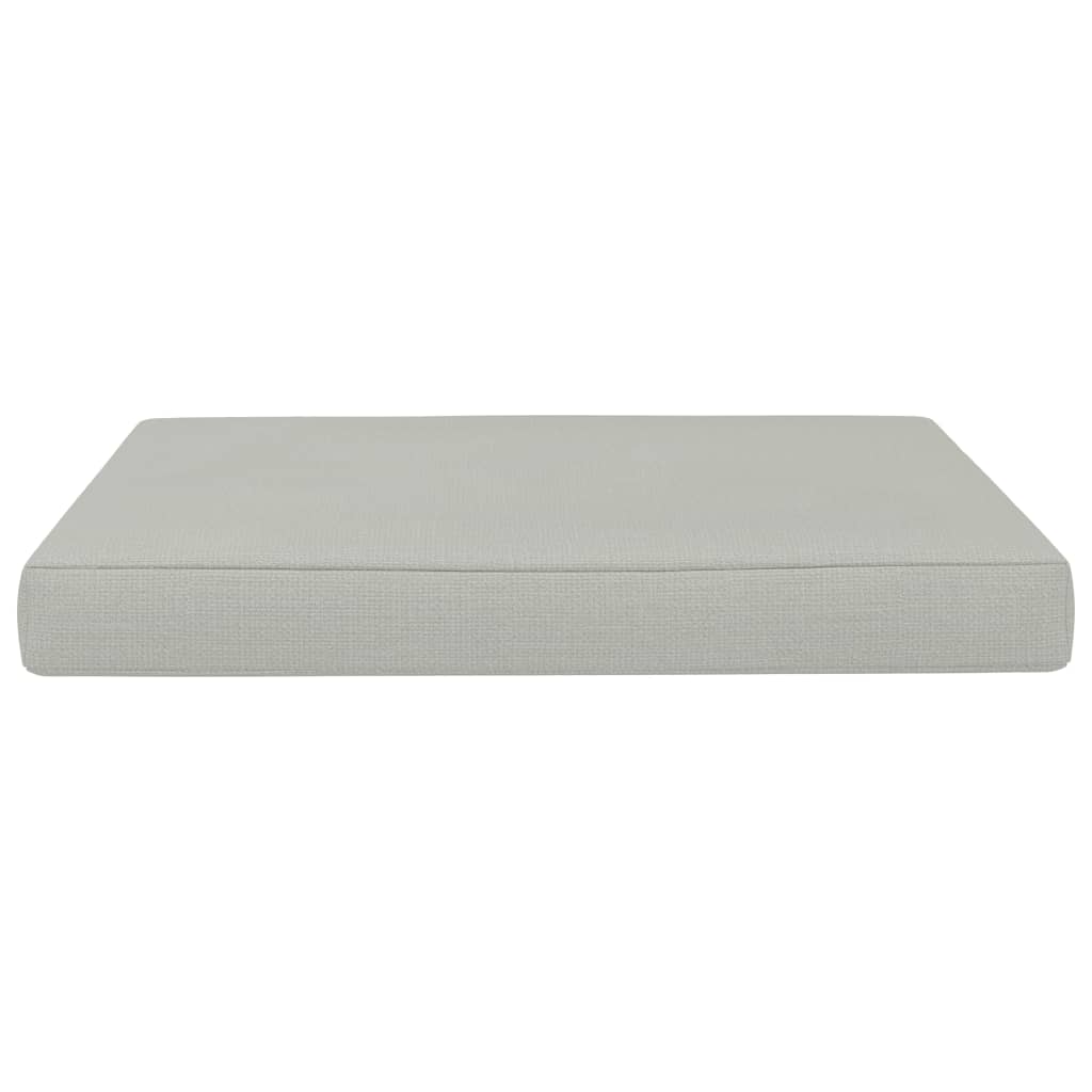 Cuscino per Pavimento e Pallet 60x61,5x6 cm Beige in Tessuto | homemem39