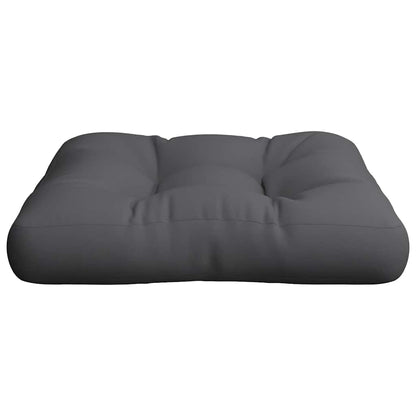 Cuscino per Pallet Antracite 60x61,5x10 cm in Tessuto