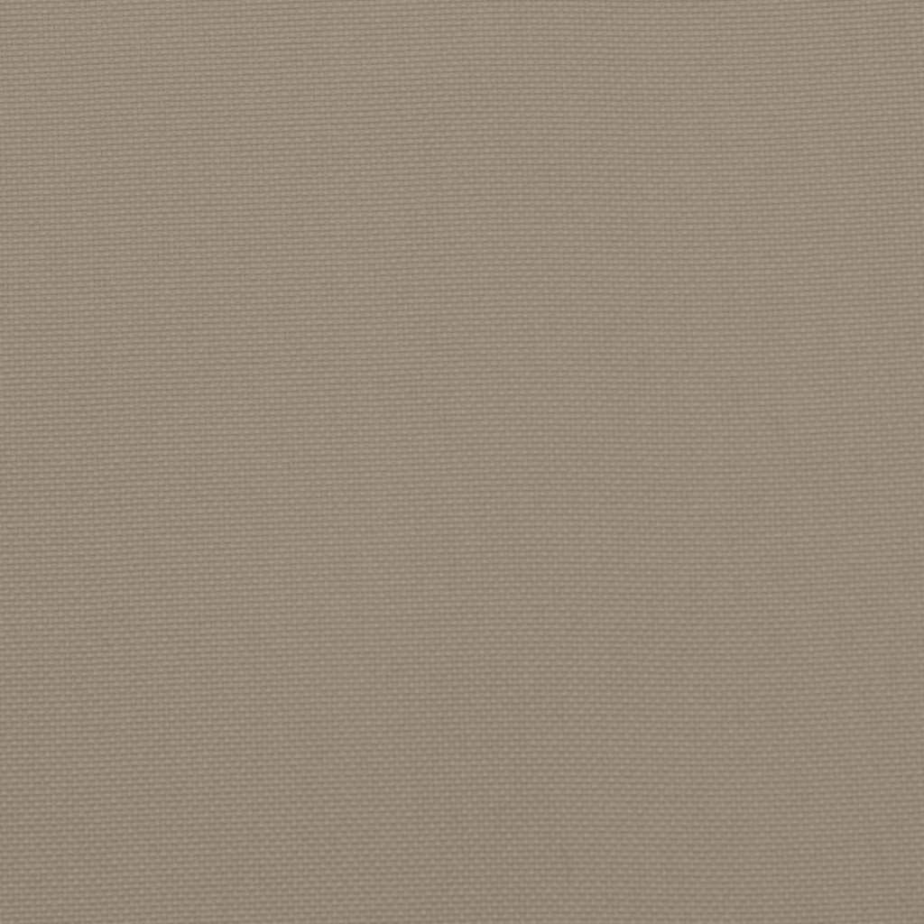 Cuscino per Pallet Tortora 60x61,5x10 cm in Tessuto | homemem39