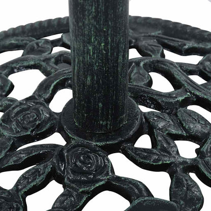 Base Ombrellone Verde 9 kg 40 cm in Ghisa | homemem39