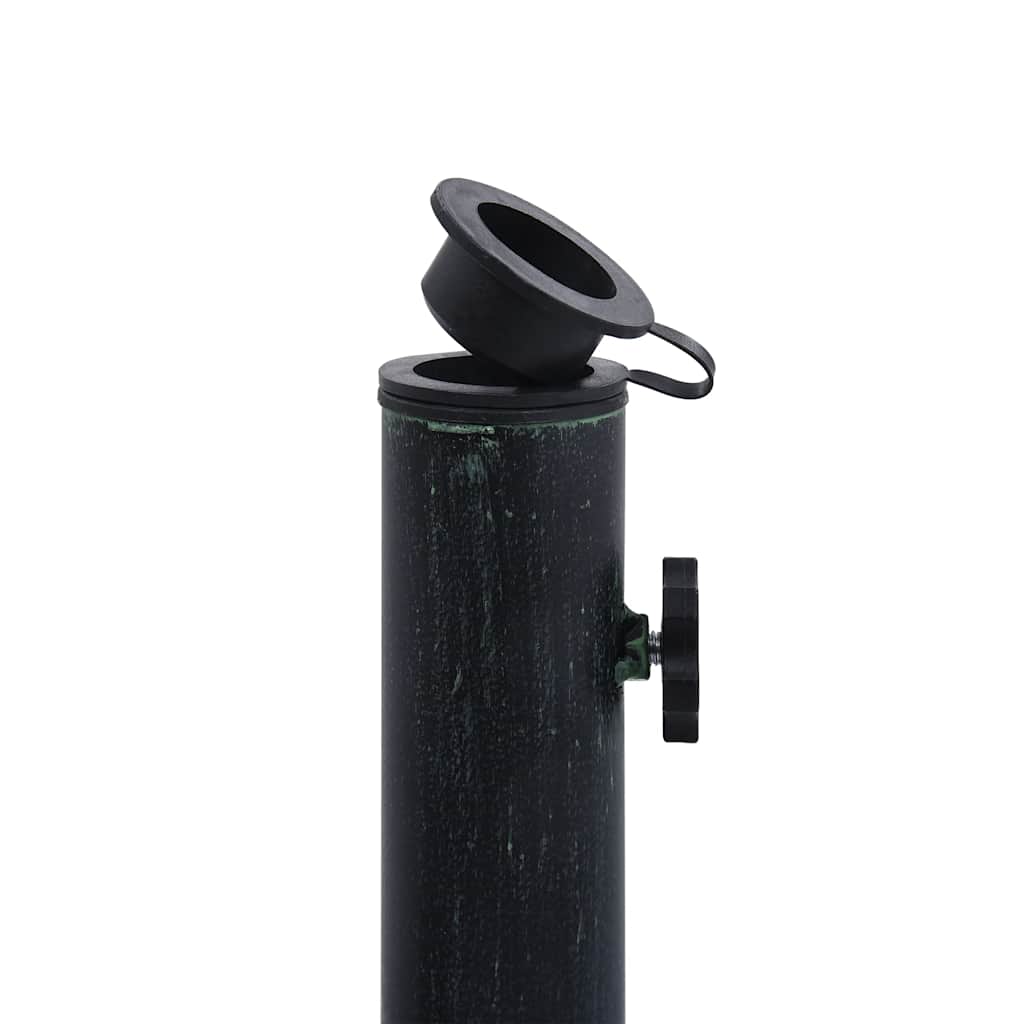 Base Ombrellone Verde 9 kg 40 cm in Ghisa | homemem39