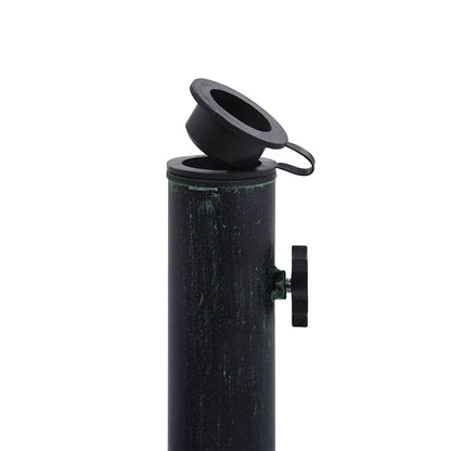 Base Ombrellone Verde 9 kg 40 cm in Ghisa | homemem39