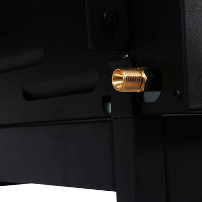 Barbecue Combinato Carbone e Gas 3 Fuochi - homemem39