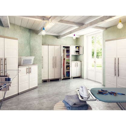 Armadietto Basso Excellence Beige e Talpa 97 cm