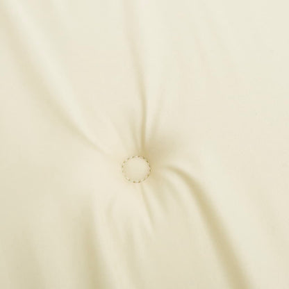 Cuscini per Sedia 2 pz Crema 100x50x3 cm in Tessuto Oxford | homemem39