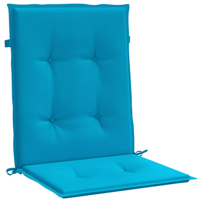 Cuscini per Sedia 2 pz Blu 100x50x3 cm in Tessuto Oxford - homemem39