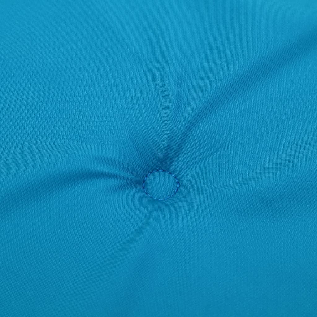 Cuscini per Sedia 4 pz Blu 100x50x3 cm in Tessuto Oxford