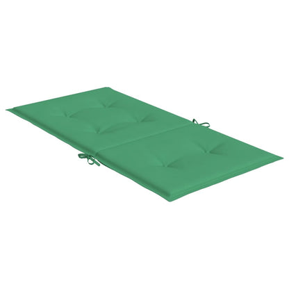 Cuscini per Sedia 4 pz Verdi 100x50x3 cm in Tessuto Oxford | homemem39