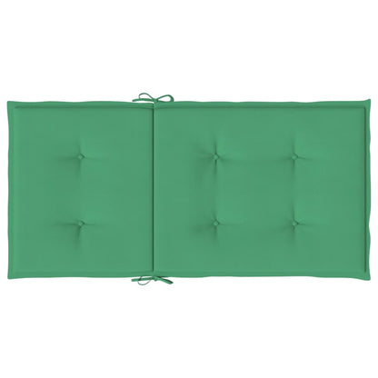 Cuscini per Sedia 4 pz Verdi 100x50x3 cm in Tessuto Oxford | homemem39