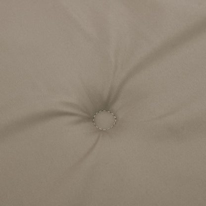 Cuscini per Sedia 2 pz Tortora 100x50x3 cm in Tessuto Oxford | homemem39