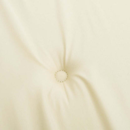 Cuscini per Sedia 4 pz Crema 40x40x3 cm in Tessuto Oxford