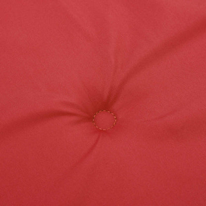 Cuscini per Sedia 2 pz Rossi 50x50x4 cm in Tessuto Oxford - homemem39