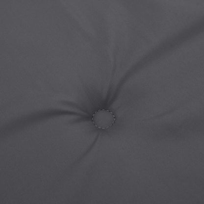 Cuscini per Sedia 2 pz Antracite 50x50x3 cm in Tessuto Oxford