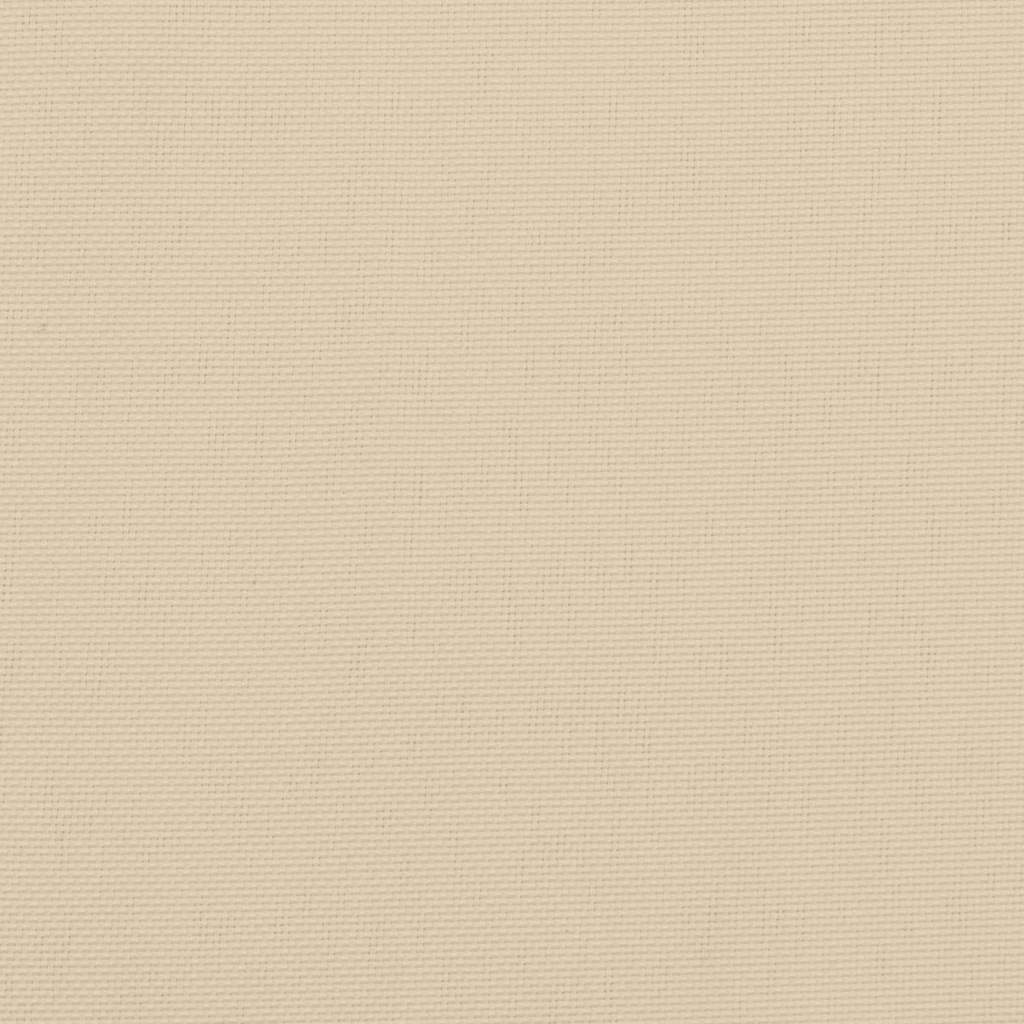 Cuscini per Sedia 2 pz Beige 50x50x4 cm in Tessuto Oxford | homemem39