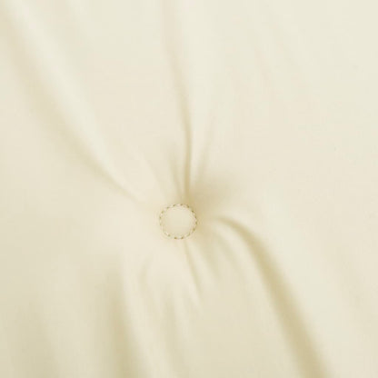Cuscino per Panca Crema 200x50x3 cm in Tessuto Oxford