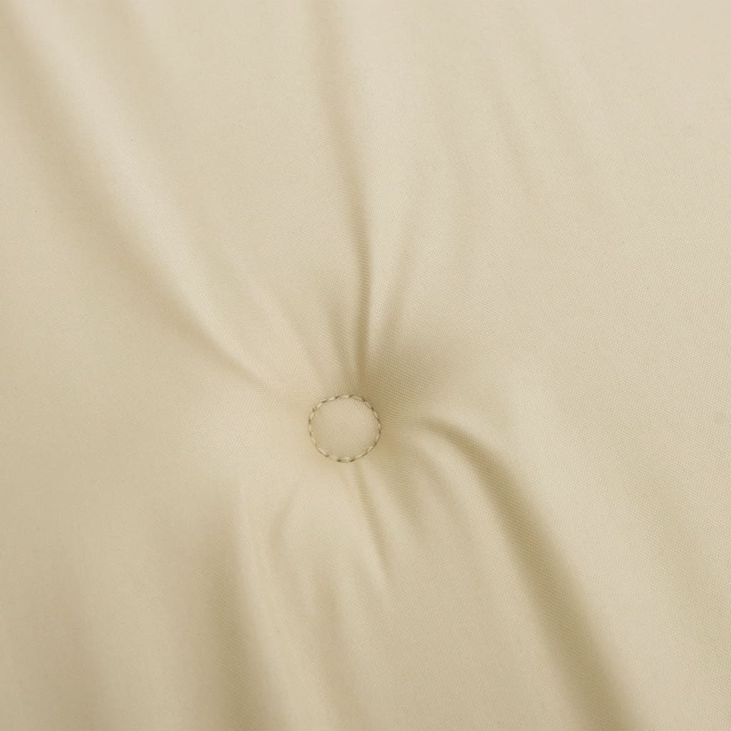Cuscino per Panca Beige 200x50x3 cm in Tessuto Oxford