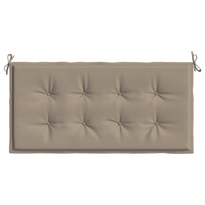 Dove Gray Bench Cushion 120x50x3 cm in Oxford Fabric