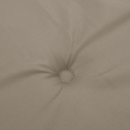 Cuscino per Panca Tortora 120x50x3 cm in Tessuto Oxford