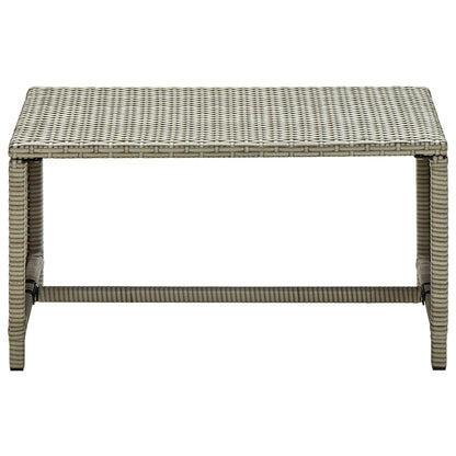 Tavolino da Salotto Beige 70x40x38 cm in Polyrattan | homemem39