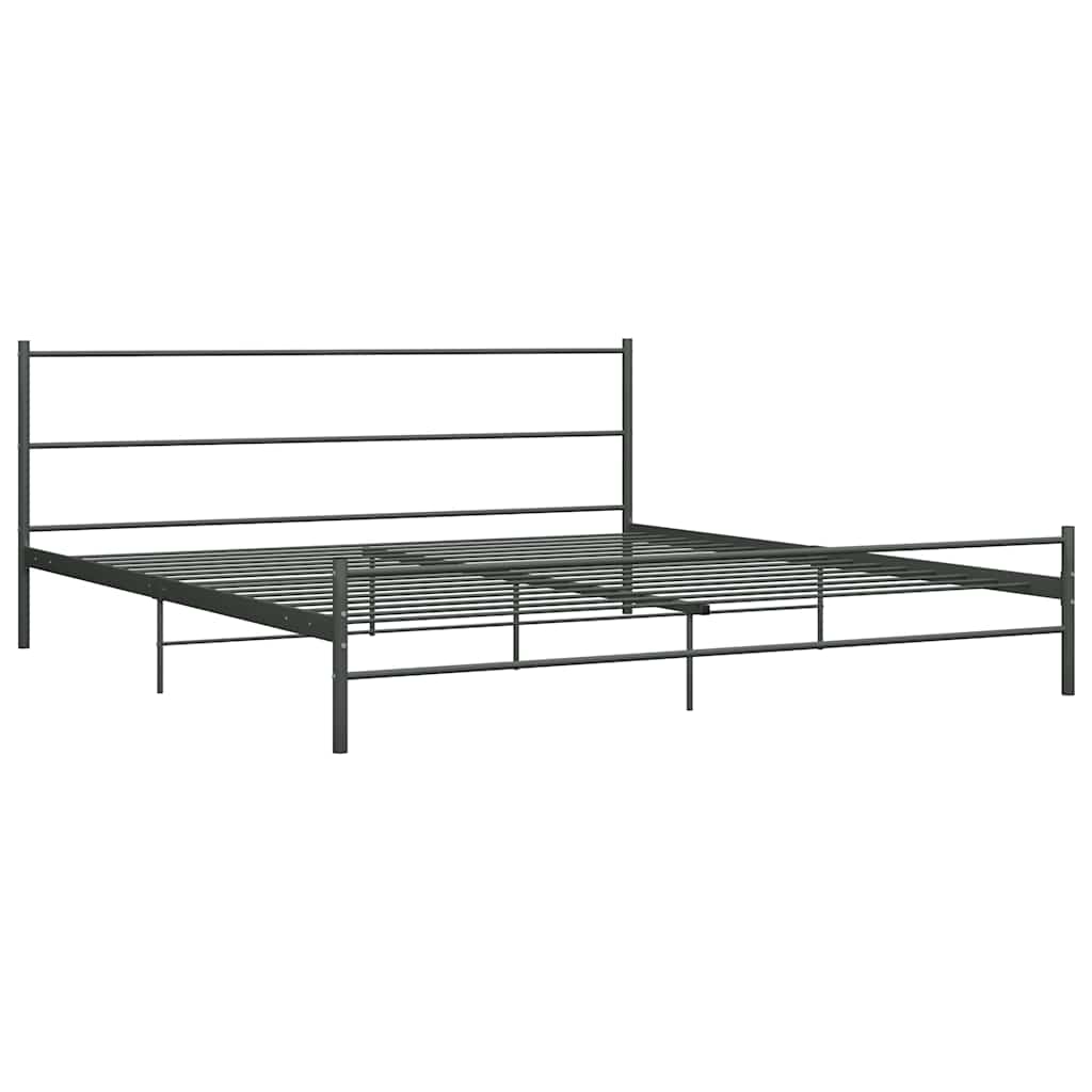 Giroletto Grigio in Metallo 180x200 cm | homemem39