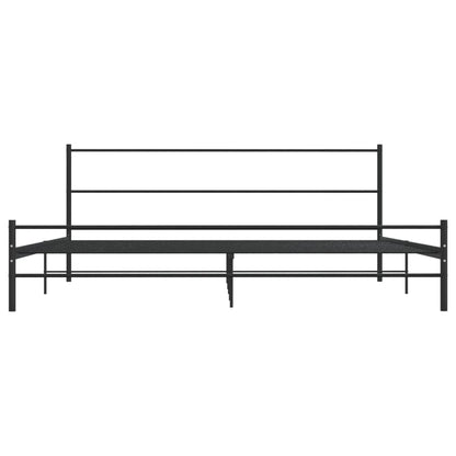 Giroletto Nero in Metallo 180x200 cm | homemem39
